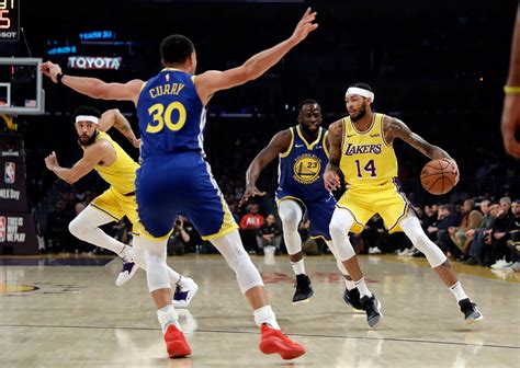 nba scores warriors vs lakers.